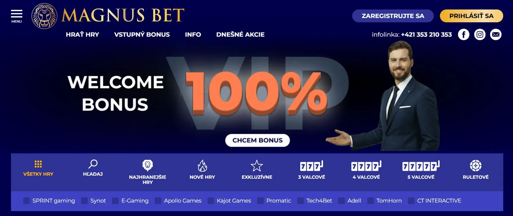 nové online casino Magnusbet Casino